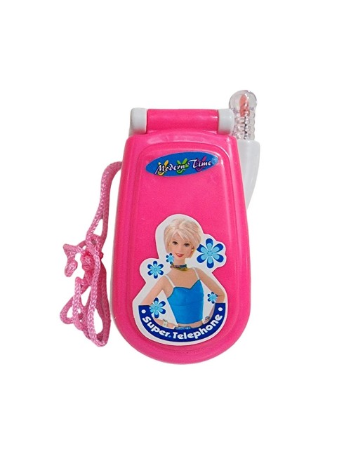 Teléfono Celular Juguete Musical Niña Muñeca + Bateria