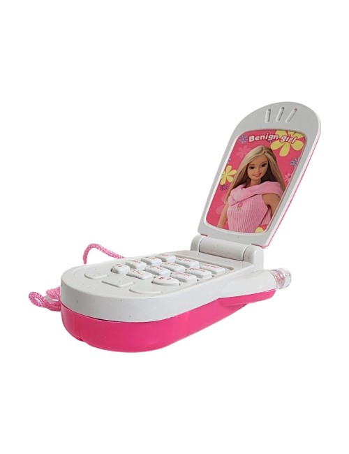 Teléfono Celular Juguete Musical Niña Muñeca + Bateria