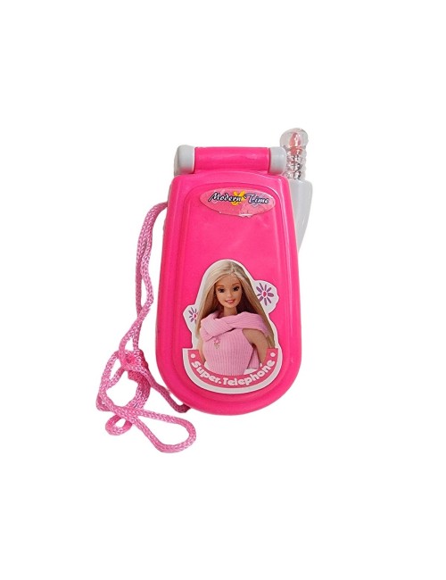 Teléfono Celular Juguete Musical Niña Muñeca + Bateria