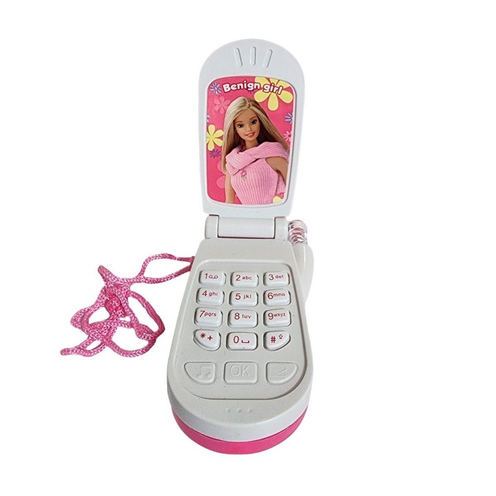 Teléfono Celular Juguete Musical Niña Muñeca + Bateria