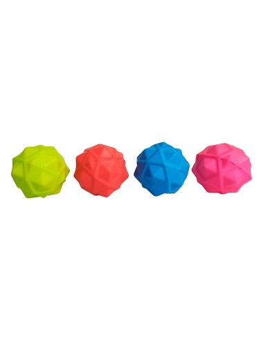 Pelotas Antiestres Saltarina Geometrica Unisex X 4 Unidades