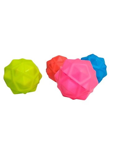 Pelotas Antiestres Saltarina Geometrica Unisex X 4 Unidades