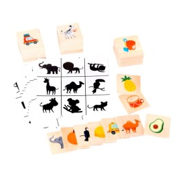 Juego De Mesa Asociar Figura Patrones Didáctico Educativo