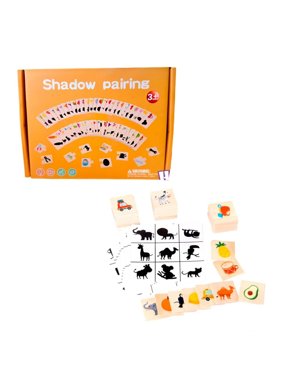 Juego De Mesa Asociar Figura Patrones Didáctico Educativo