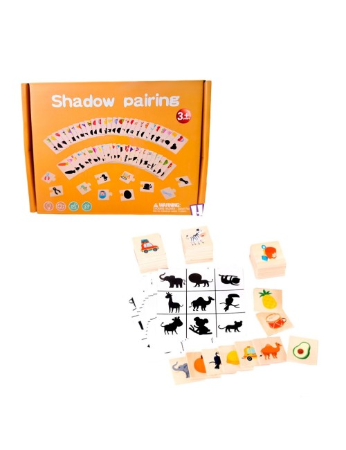 Juego De Mesa Asociar Figura Patrones Didáctico Educativo