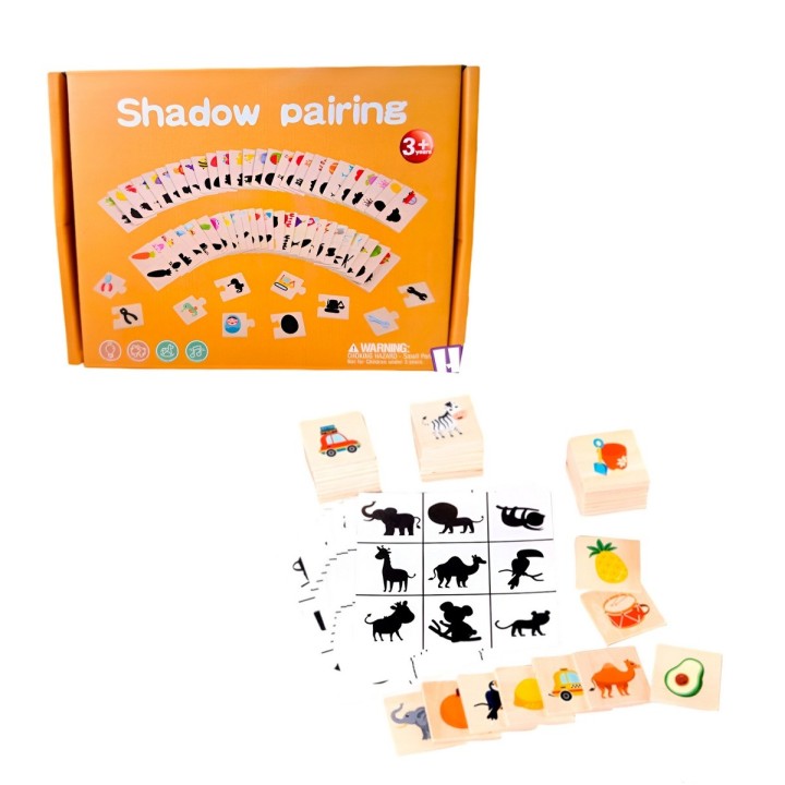 Juego De Mesa Asociar Figura Patrones Didáctico Educativo