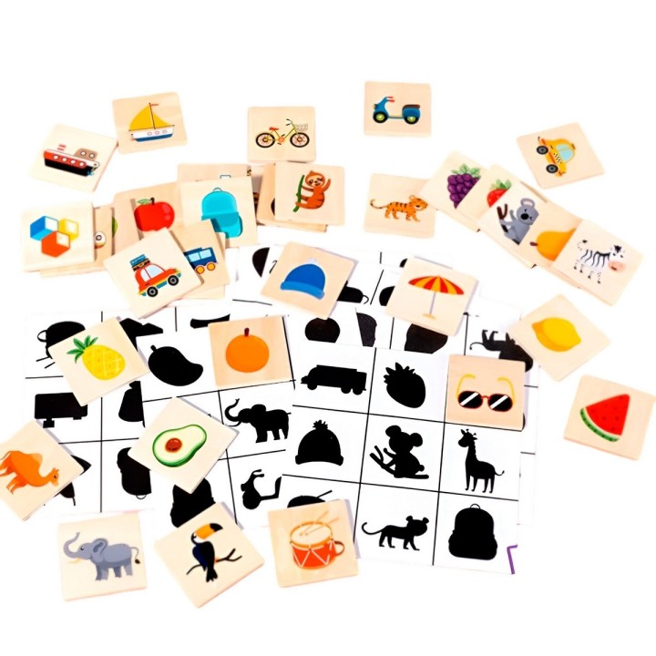Juego De Mesa Asociar Figura Patrones Didáctico Educativo