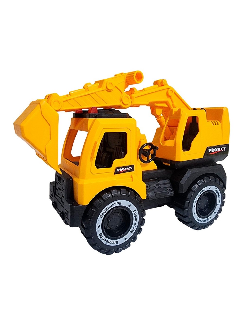 Camion Carro Retroexcavadora Juguete Realista Interactivo