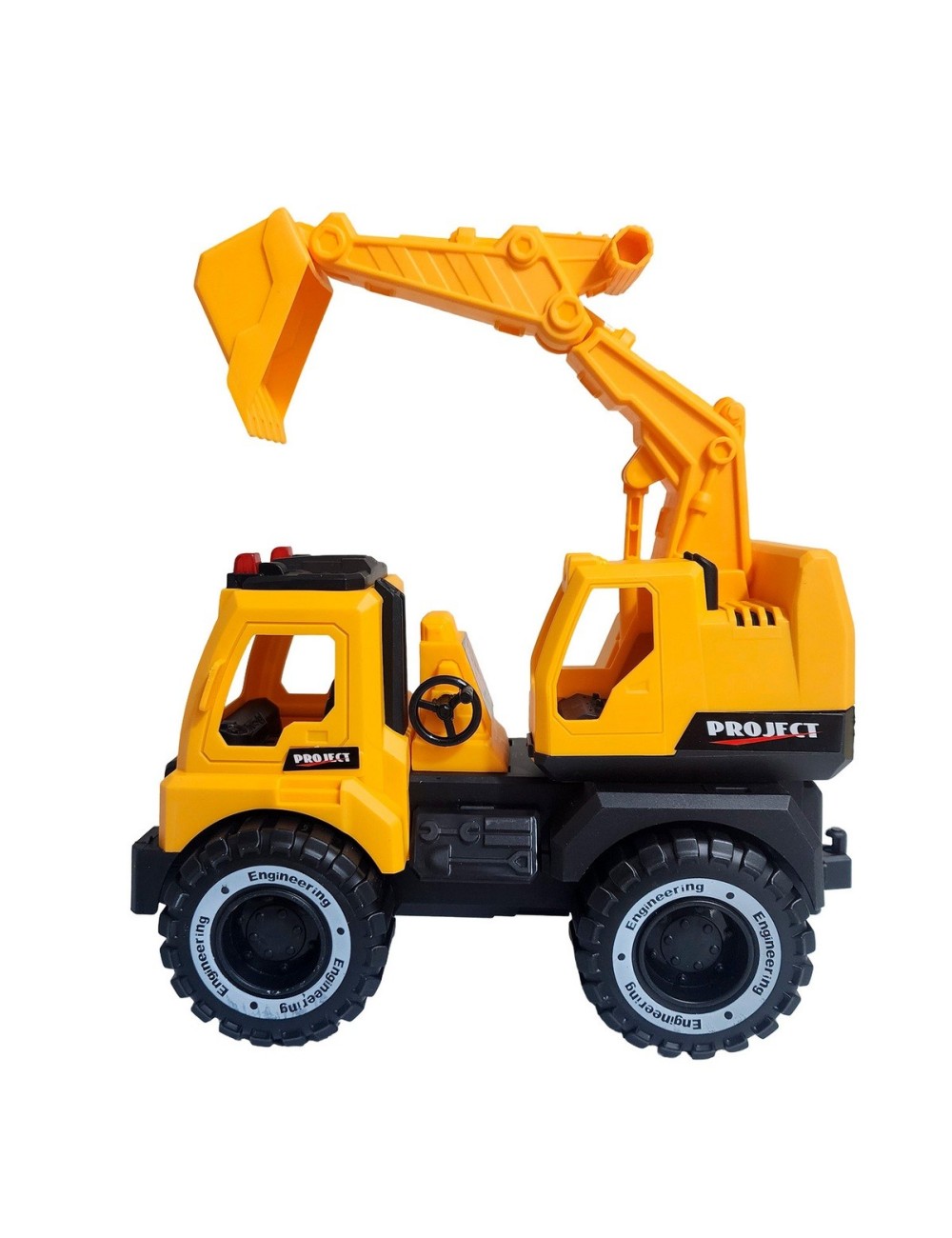 Camion Carro Retroexcavadora Juguete Realista Interactivo