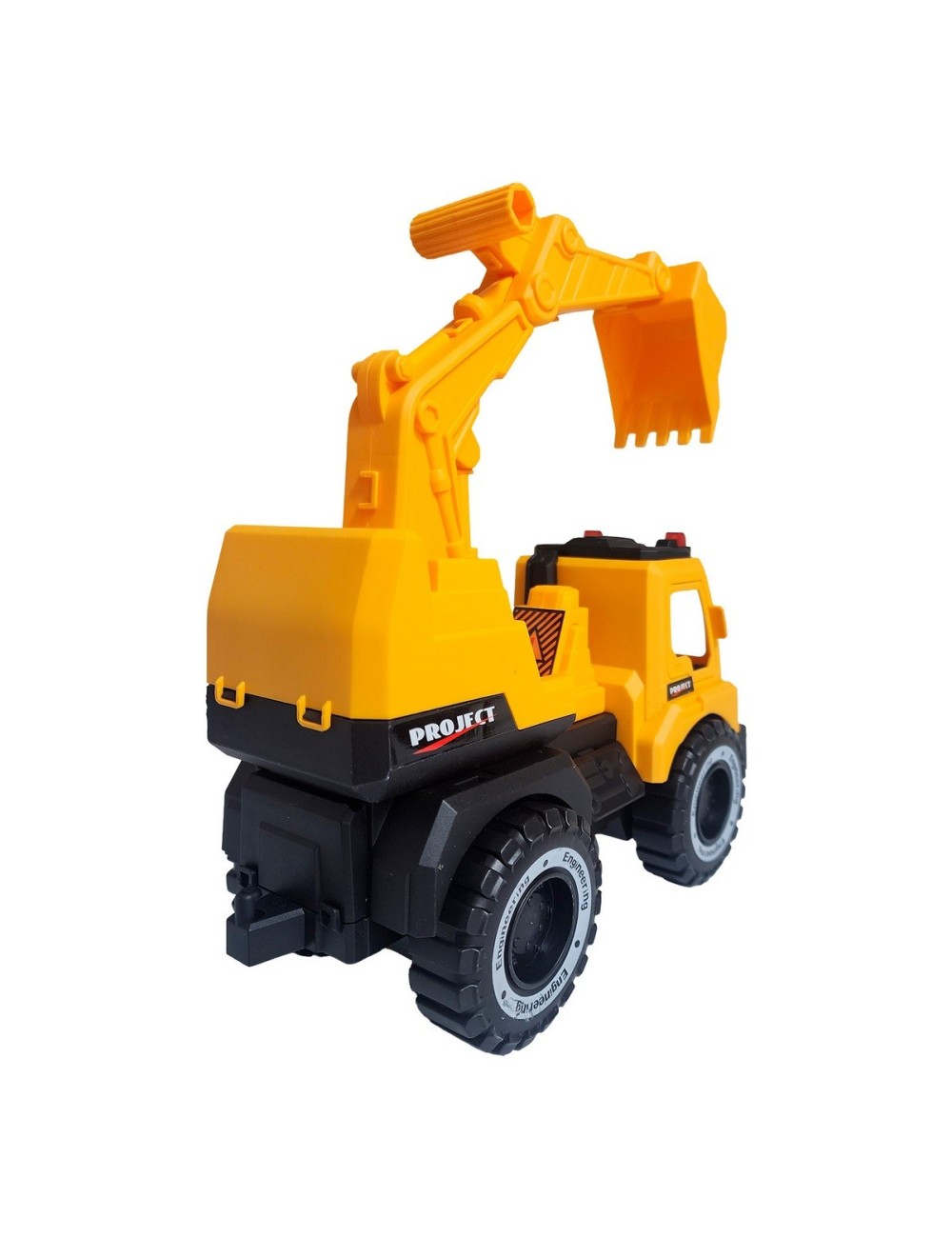 Camion Carro Retroexcavadora Juguete Realista Interactivo