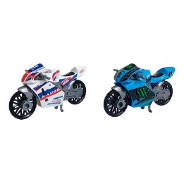 Moto Gp De Carrera De Metal Coleccionable X 4 Unidades