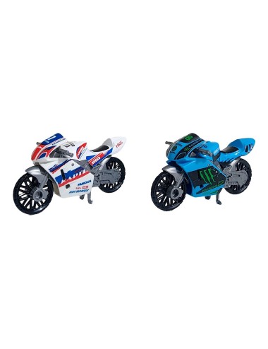 Moto Gp De Carrera De Metal Coleccionable X 4 Unidades