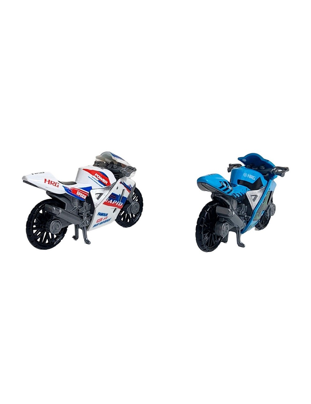 Moto Gp De Carrera De Metal Coleccionable X 4 Unidades