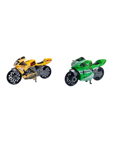 Moto Gp De Carrera De Metal Coleccionable X 4 Unidades