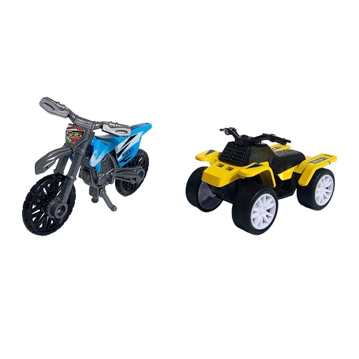 Moto Lancha Cuatrimoto Jet Ski De Metal Coleccionable