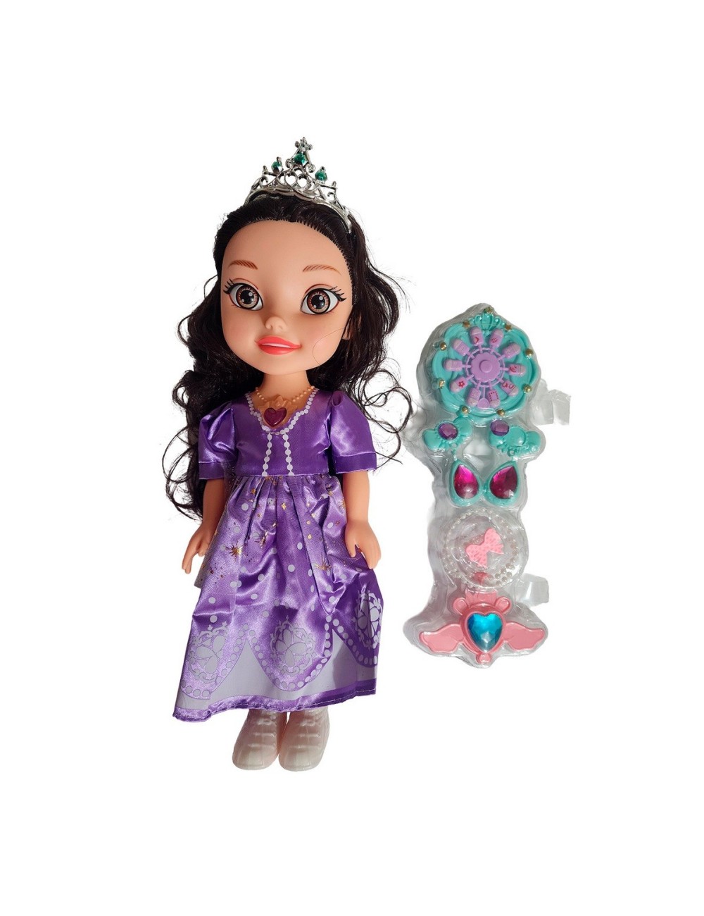 Muñeca Princesa Con Sonido Juguete Niñas + Accesorios
