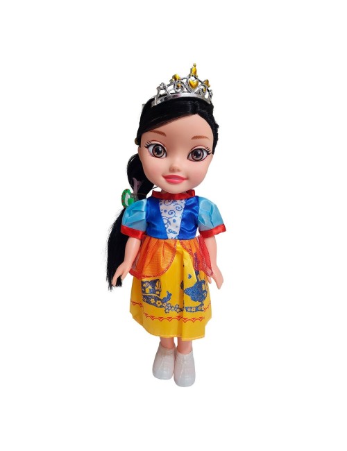 Muñeca Princesa Con Corona Y Sonido Juguete + Acccesorios