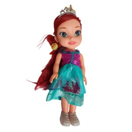 Muñeca Princesa Con Corona Y Sonido Juguete + Acccesorios