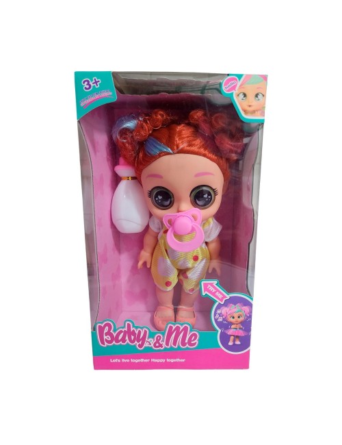 Muñeca Con Vestido Chupo Y Tetero Juguete Niñas