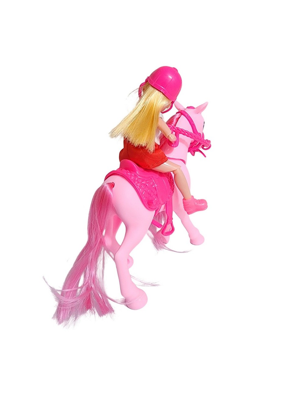 Muñeca Jinete Con Caballo Interactiva Juguete Niñas
