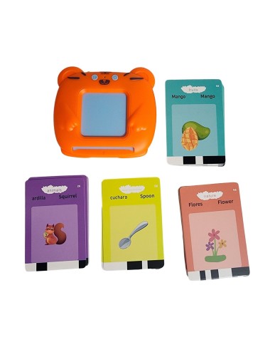 Lector De Tarjetas Aprendizaje Didactico Juguete Niños
