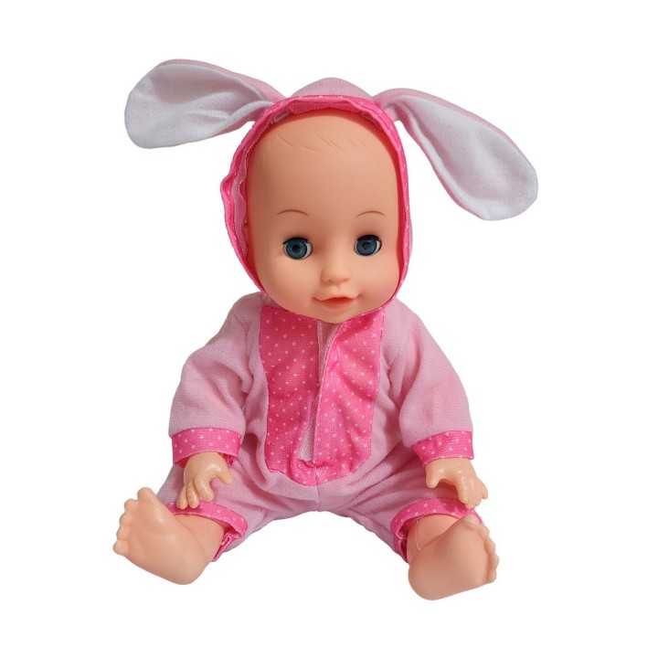 Muñeco Bebe Pijama Con Pañal Bacinilla + Accesorios