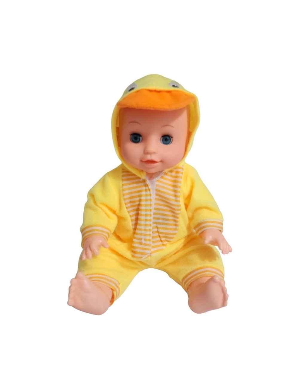Muñeco Bebe Pijama Con Pañal Bacinilla + Accesorios