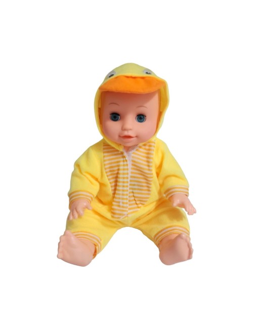 Muñeco Bebe Pijama Con Pañal Bacinilla + Accesorios