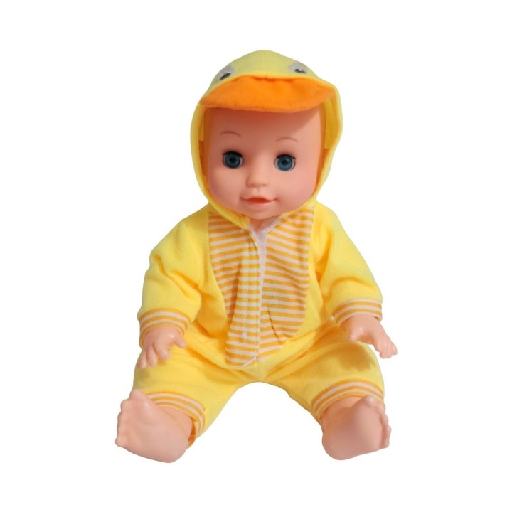 Muñeco Bebe Pijama Con Pañal Bacinilla + Accesorios