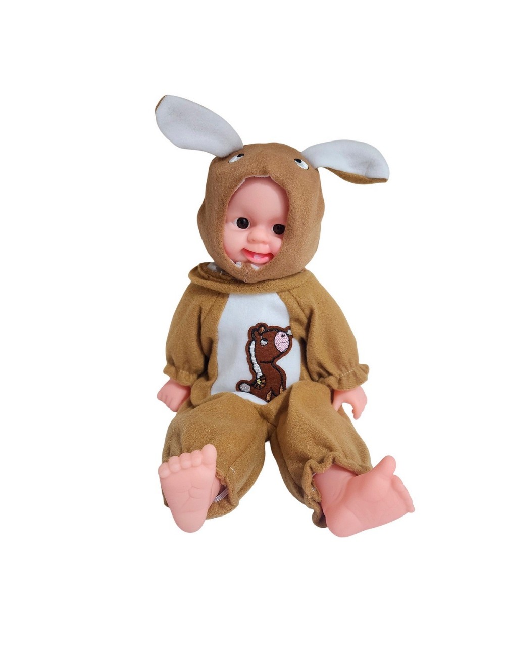 Muñeco Bebe Pijama Con Figura Animales Juguete Interactivo