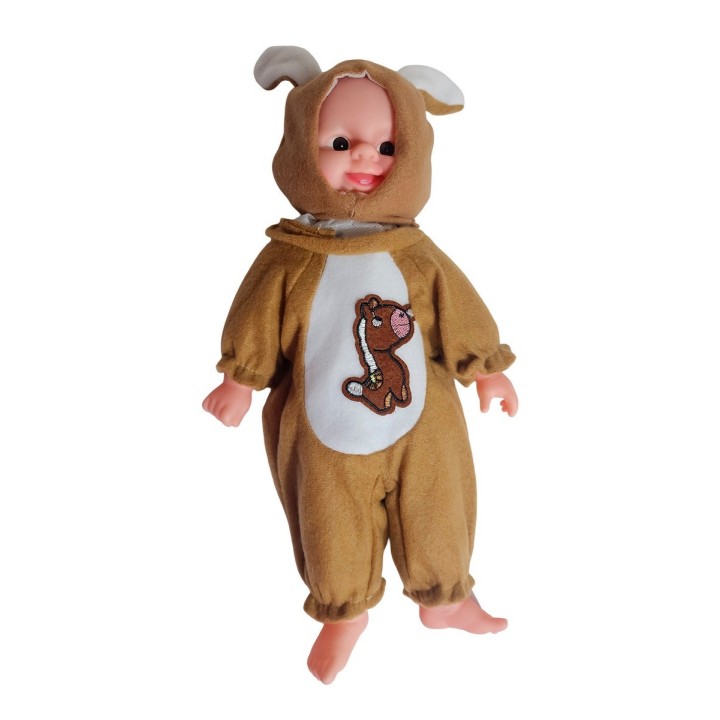 Muñeco Bebe Pijama Con Figura Animales Juguete Interactivo