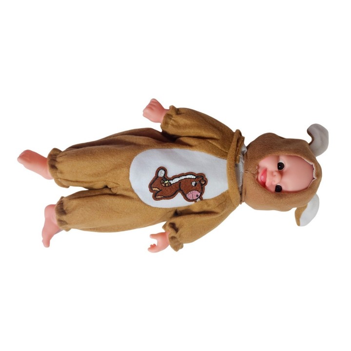 Muñeco Bebe Pijama Con Figura Animales Juguete Interactivo