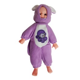 Muñeco Bebe Pijama Con Figura Animales Juguete Interactivo