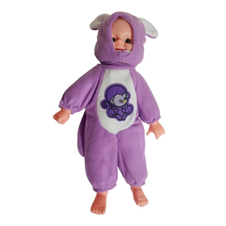 Muñeco Bebe Pijama Con Figura Animales Juguete Interactivo