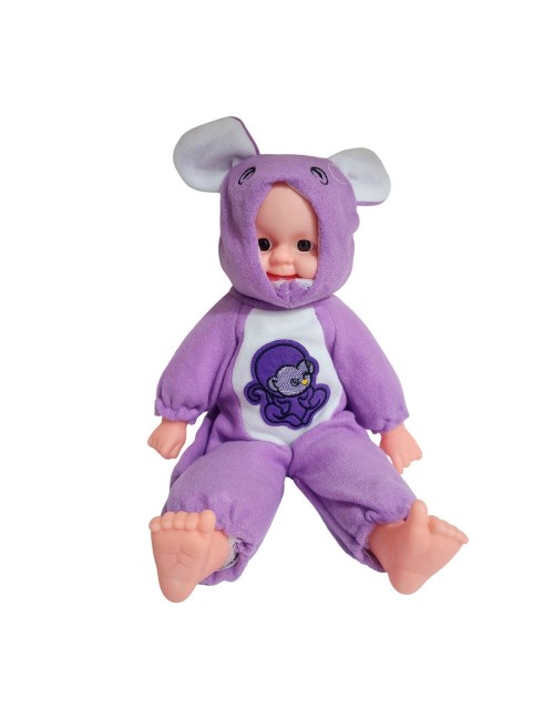 Muñeco Bebe Pijama Con Figura Animales Juguete Interactivo