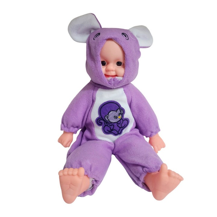 Muñeco Bebe Pijama Con Figura Animales Juguete Interactivo