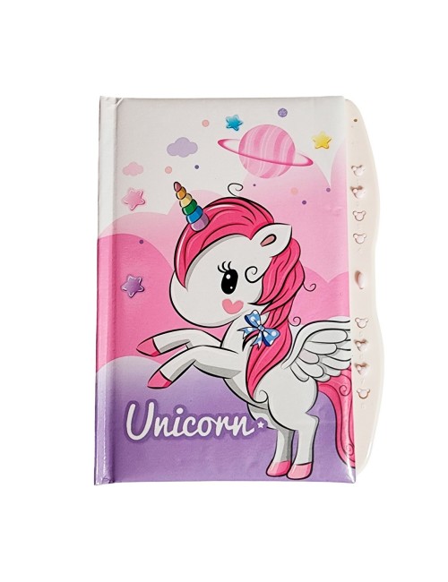 Agenda Libreta Unicornio Tornasol Niñas
