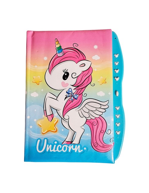 Agenda Libreta Unicornio Tornasol Niñas