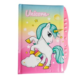 Agenda Libreta Unicornio Tornasol Niñas