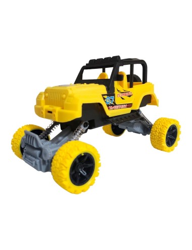 Carro Buggy Jeep Monster Amortiguado Juguete Interactivo