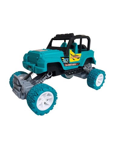 Carro Buggy Jeep Monster Amortiguado Juguete Interactivo