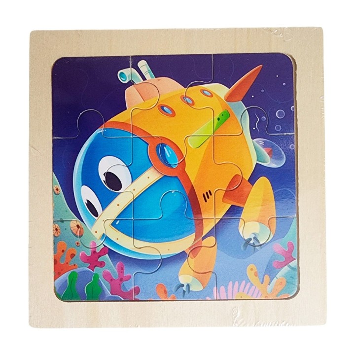 Rompecabeza Didactico Aprendizaje Interactivo Educativo Niño