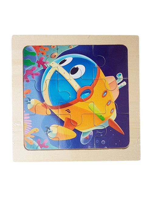 Rompecabeza Didactico Aprendizaje Interactivo Educativo Niño