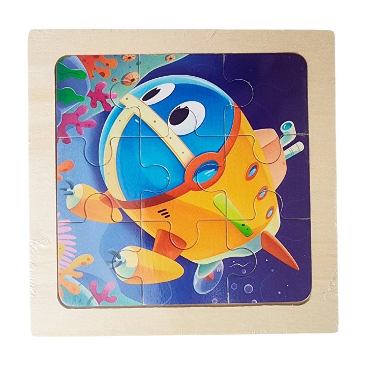 Rompecabeza Didactico Aprendizaje Interactivo Educativo Niño