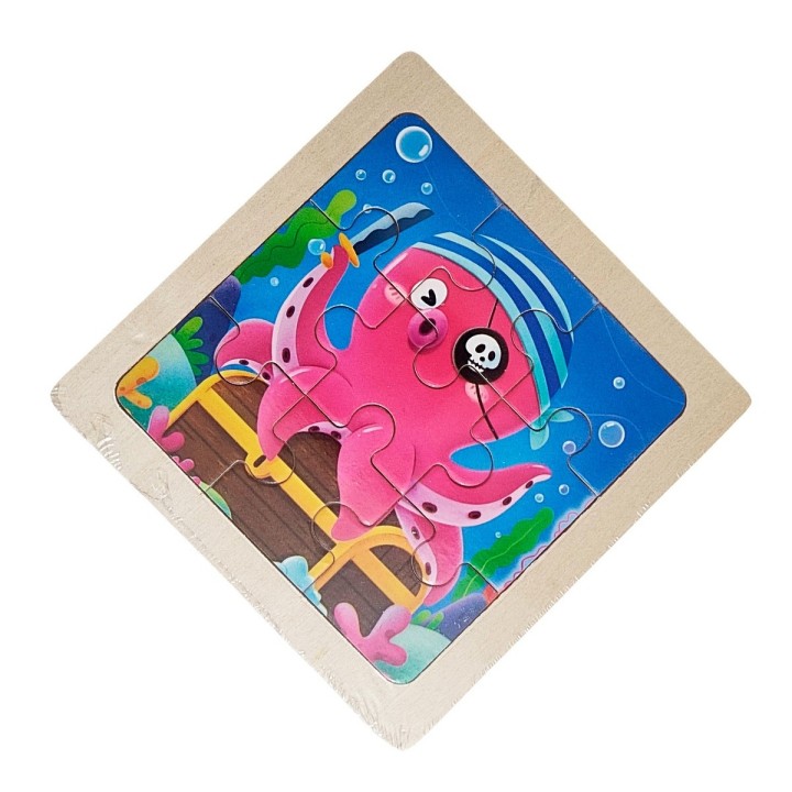 Rompecabeza Didactico Aprendizaje Interactivo Educativo Niño