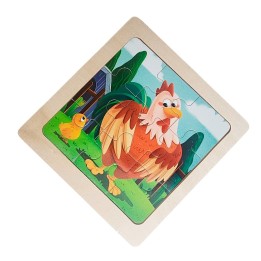Rompecabeza Didactico Aprendizaje Interactivo Educativo Niño