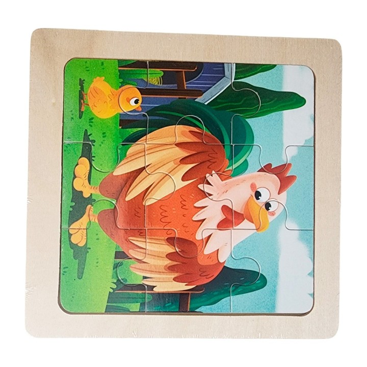 Rompecabeza Didactico Aprendizaje Interactivo Educativo Niño