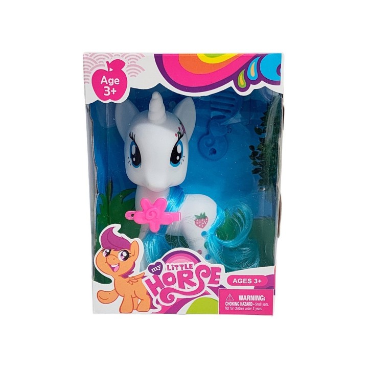 Unicornio Pony Juguete Niñas Interactivo + Peine