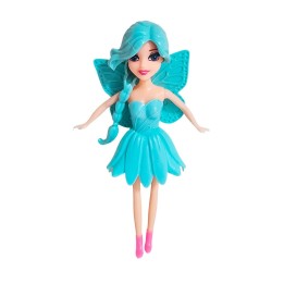 Muñeca Hada Con Vestido Juguete Niña + Accesorios Belleza