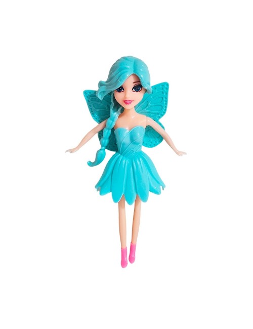 Muñeca Hada Con Vestido Juguete Niña + Accesorios Belleza